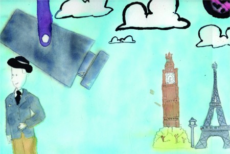 trabajo hecho a partir de la biografía de george orwell